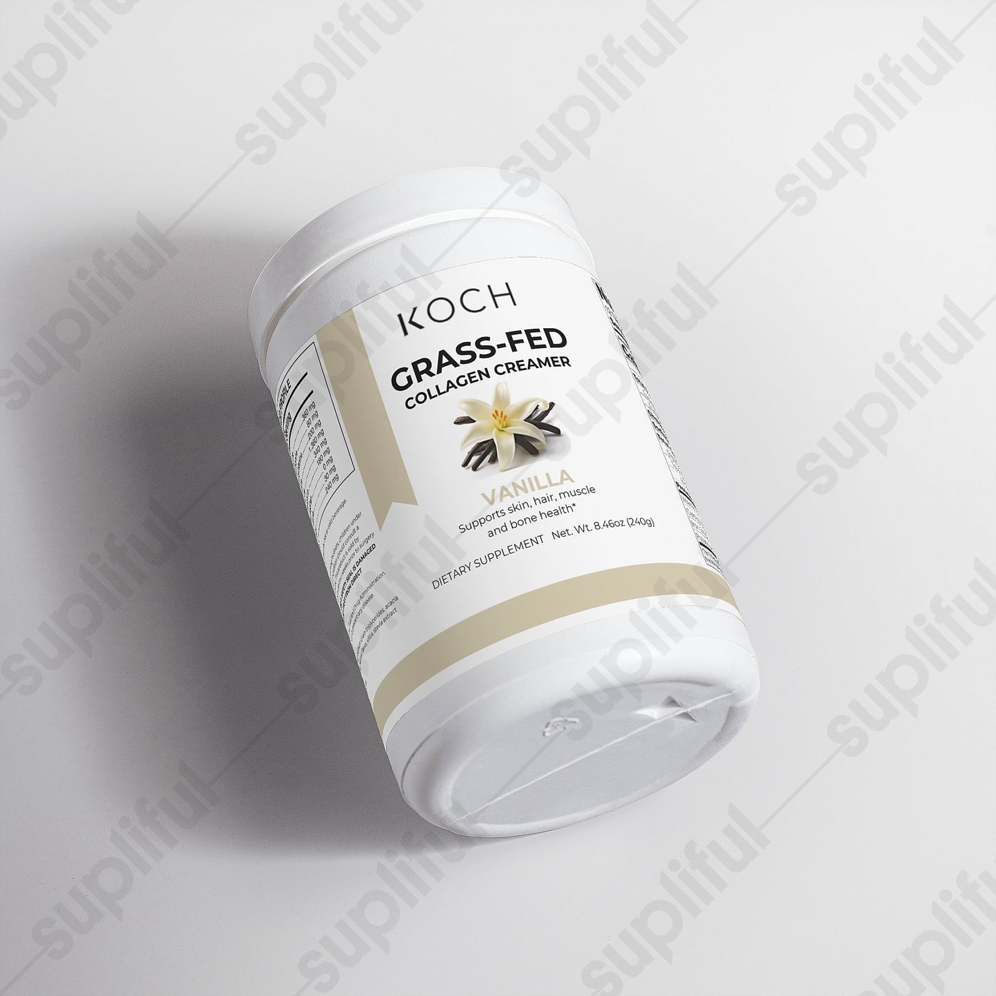 Koch™ Grass-Fed Collagen Creamer (Vanilla)