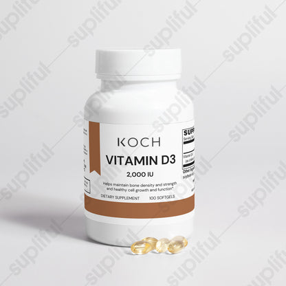 Koch™ Vitamin D3 2,000 IU