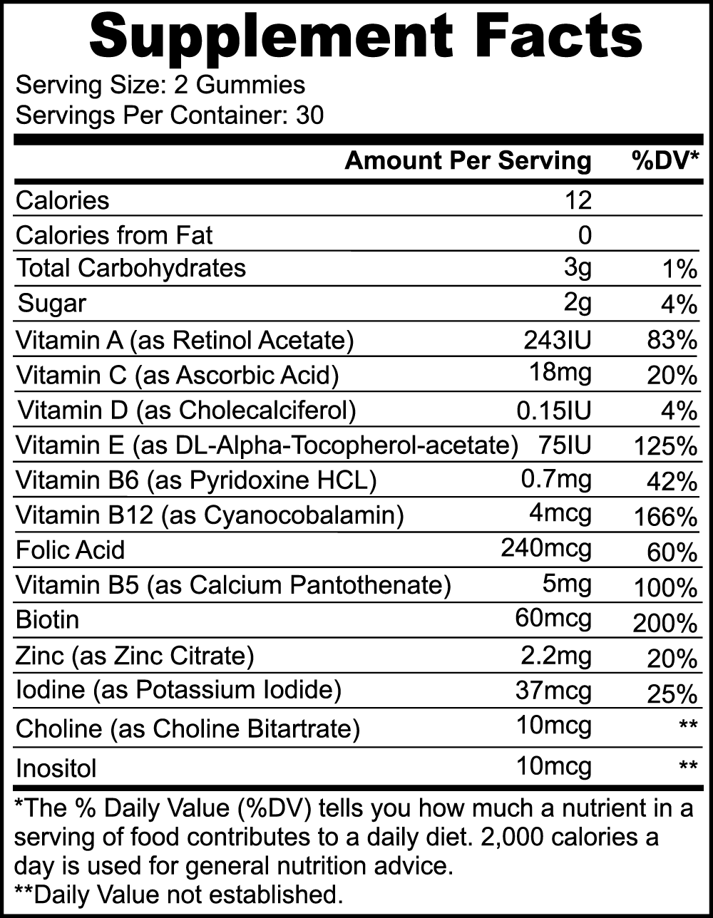 Koch™ Multivitamin Bear Gummies